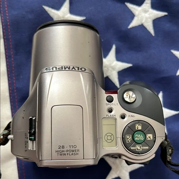Olympus Camera with Black Case